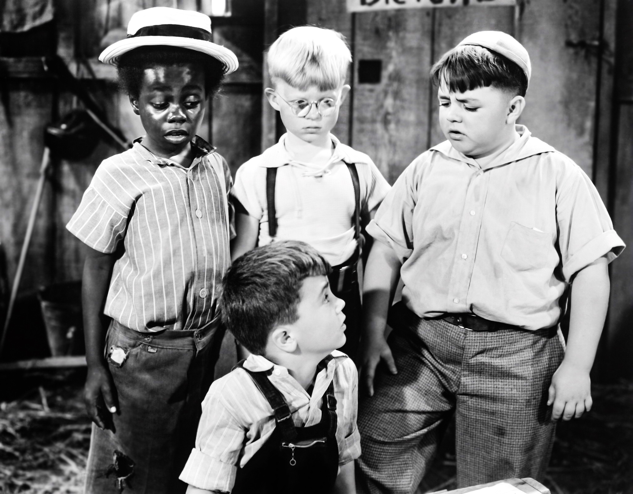 the little rascals porky and buckwheat