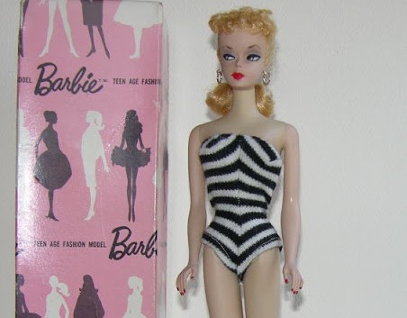 what was the first barbie doll ever made